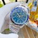 Replica Omega Speedmaster Stainless Steel Blue Chronograph Watch For Men (1)_th.jpg